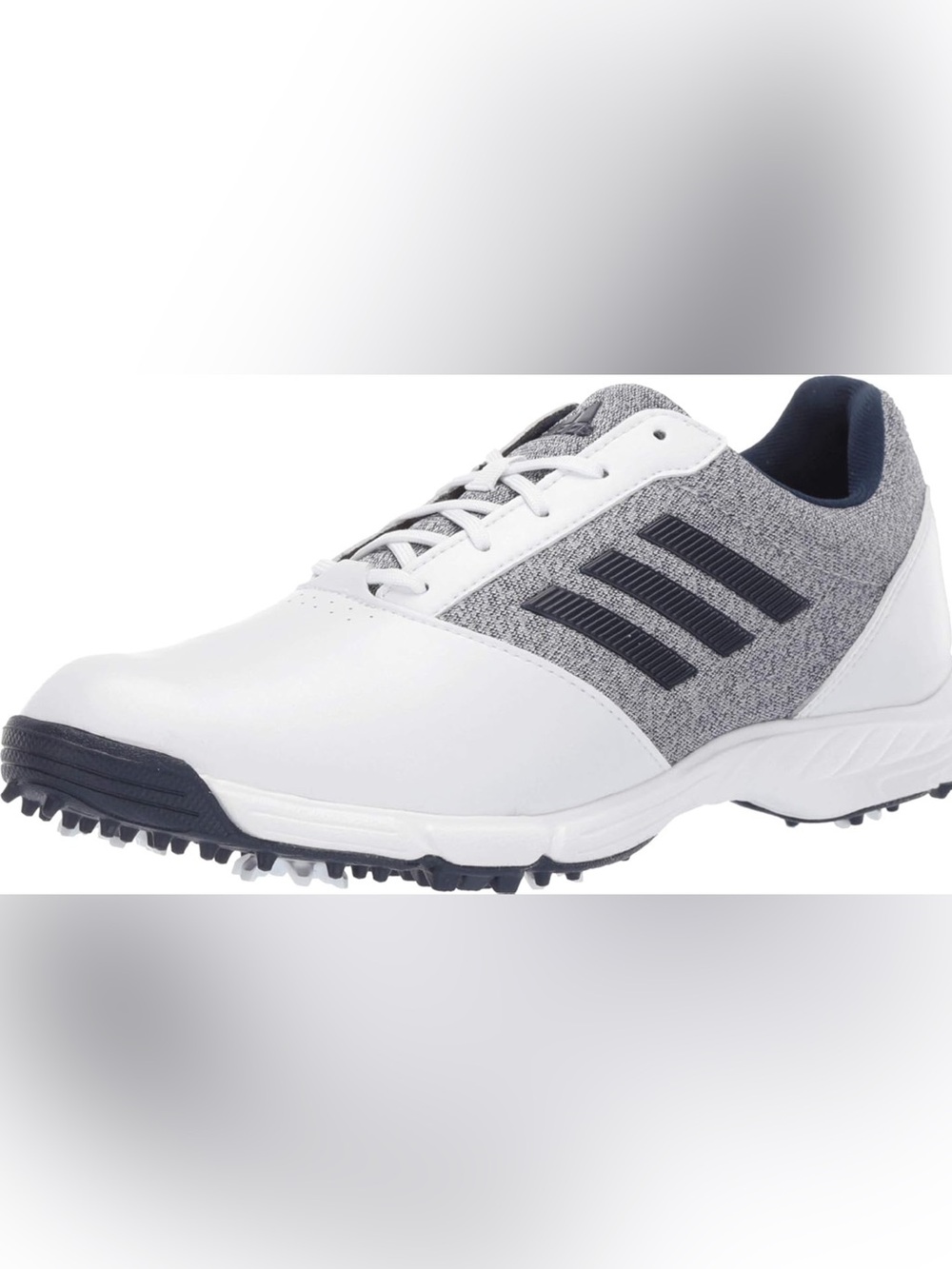 adidas White and Navy Women's Golf Shoes